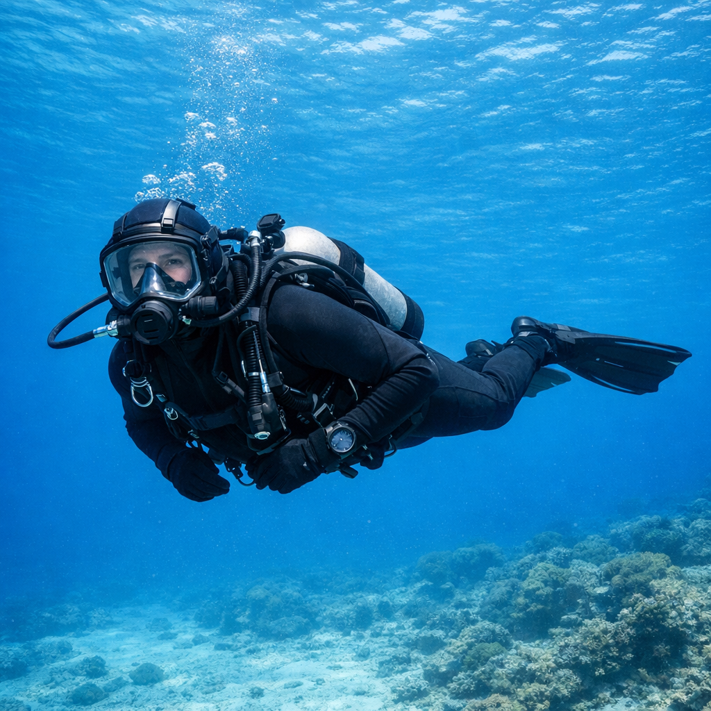 Full Face Mask Diver